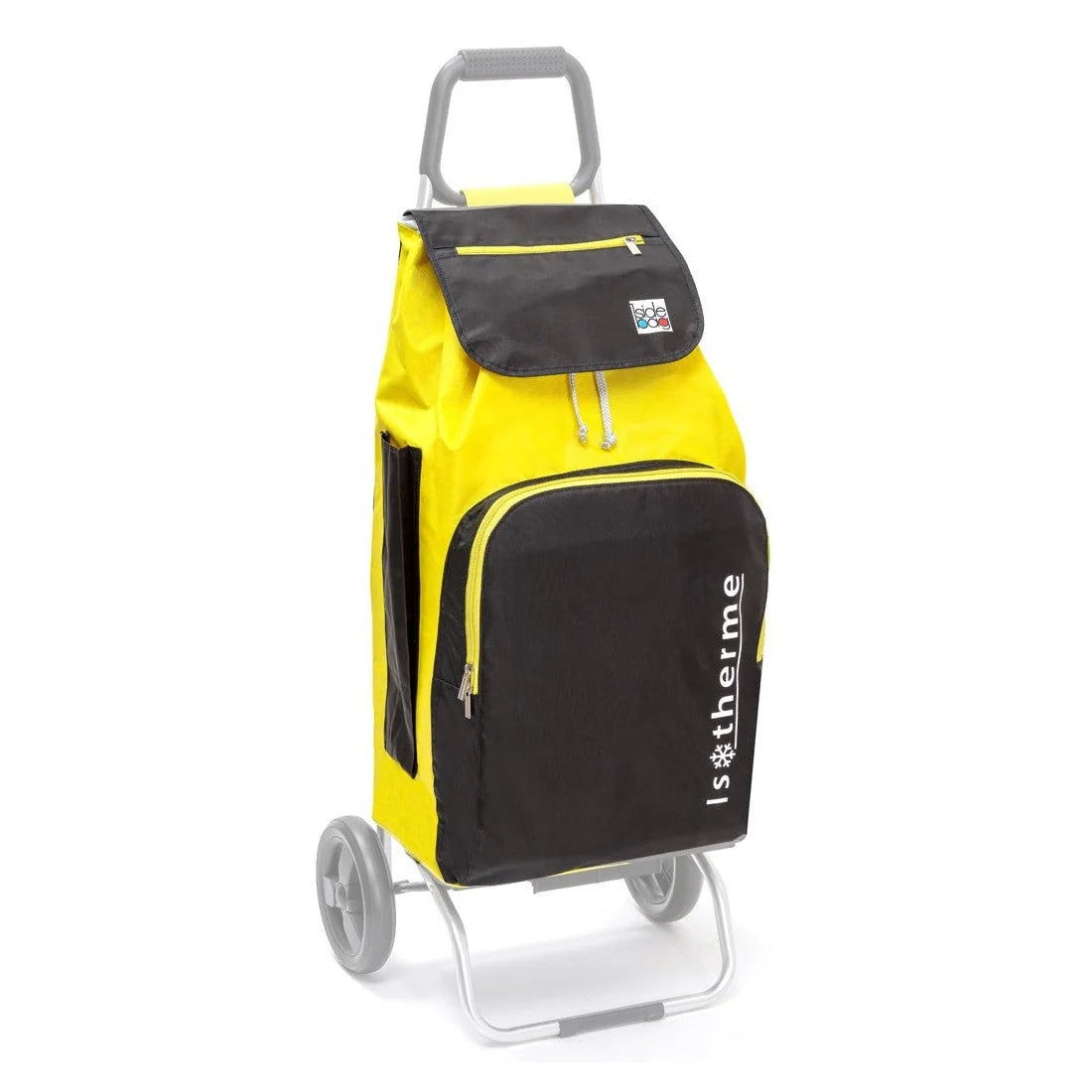 Sac de rechange SIDEBAG Buggy 65 L dont 1 poche isotherme, Jaune Noir