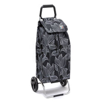  Chariot de courses pliable SIDEBAG - Sac 55L imperméable - 2 roues - Design Blackleaves
