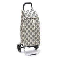  Chariot de courses pliable Carlux - Sac 55L imperméable - 2 roues - Design Whitewinter