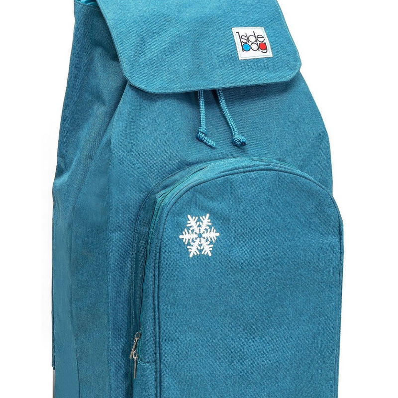 Isotérmico / Jaspeado Pato 65L - Bolsillo isotérmico 10L / 2 ruedas