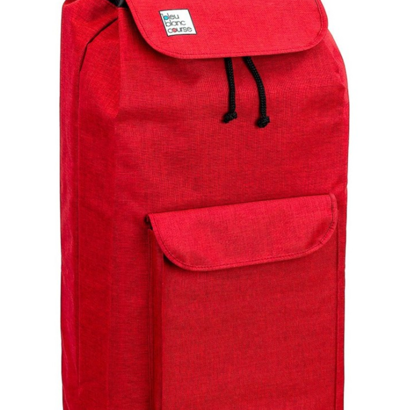 No isotérmico / Multibolsillo Rojo 65L / 2 ruedas