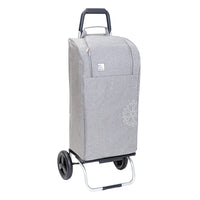 Chariot de course pliable Carlux isotherme - 2 roues - Fashion gris