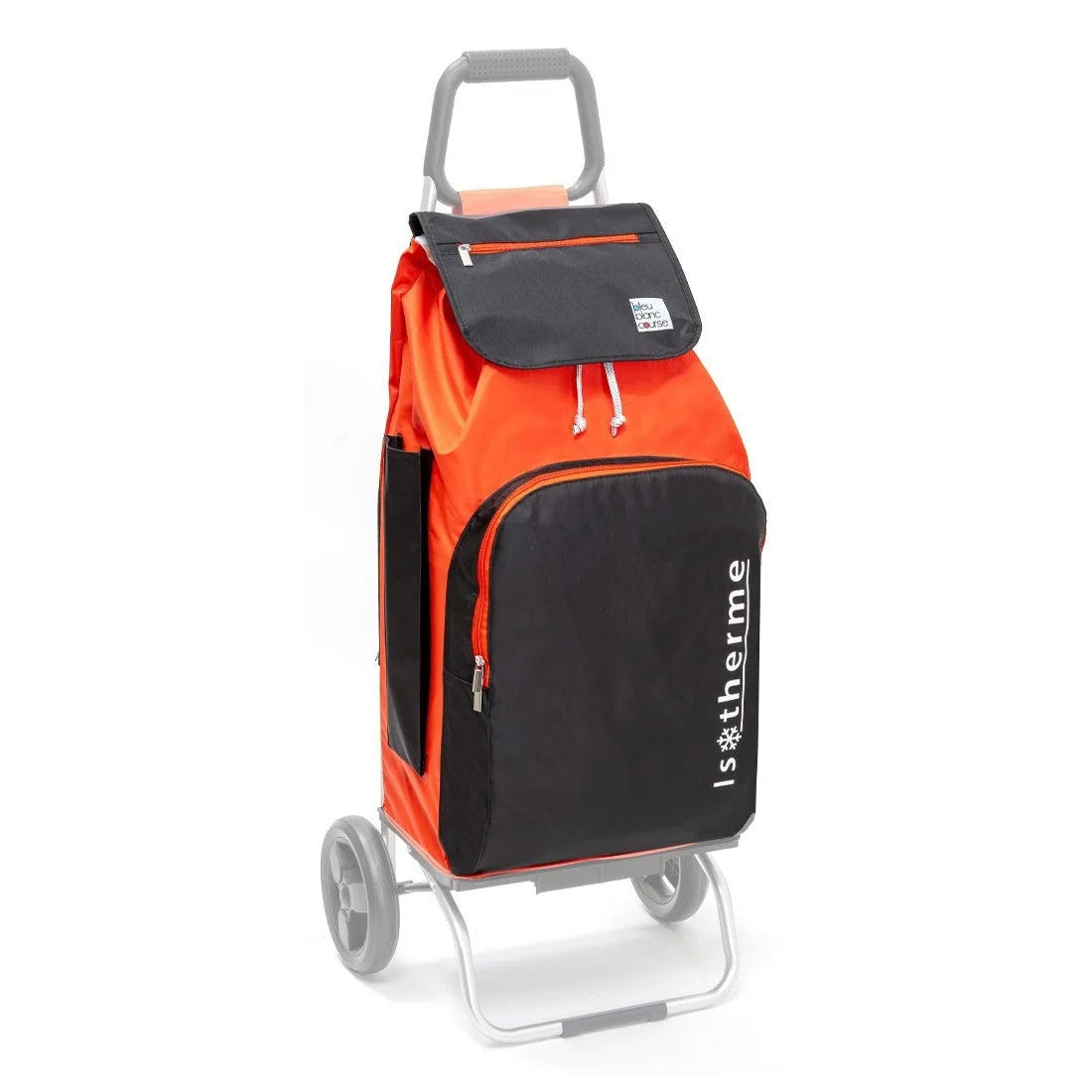 Sac de rechange SIDEBAG Buggy 65 L dont 1 poche isotherme, Orange Noir