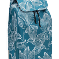 Zoom sur le tissu du sac de chariot de courses Carlux, Greenleaves 55L