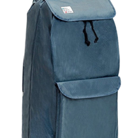 Zoom sur le tissu du sac de chariot de courses Carlux, Gris 65L dont 1 poche de 10L